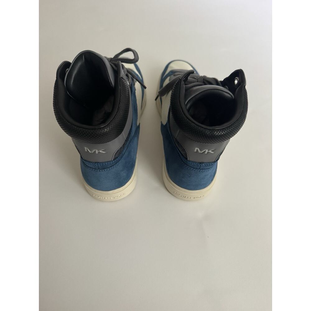 Men’s Michael Kors Bryant High Top Blue Heather Gray Size 11.5 - Picture 3 of 5